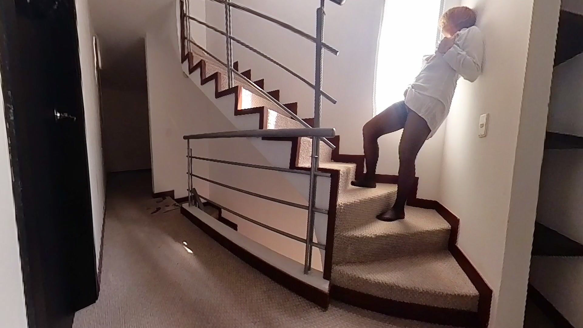 masturbation stairs