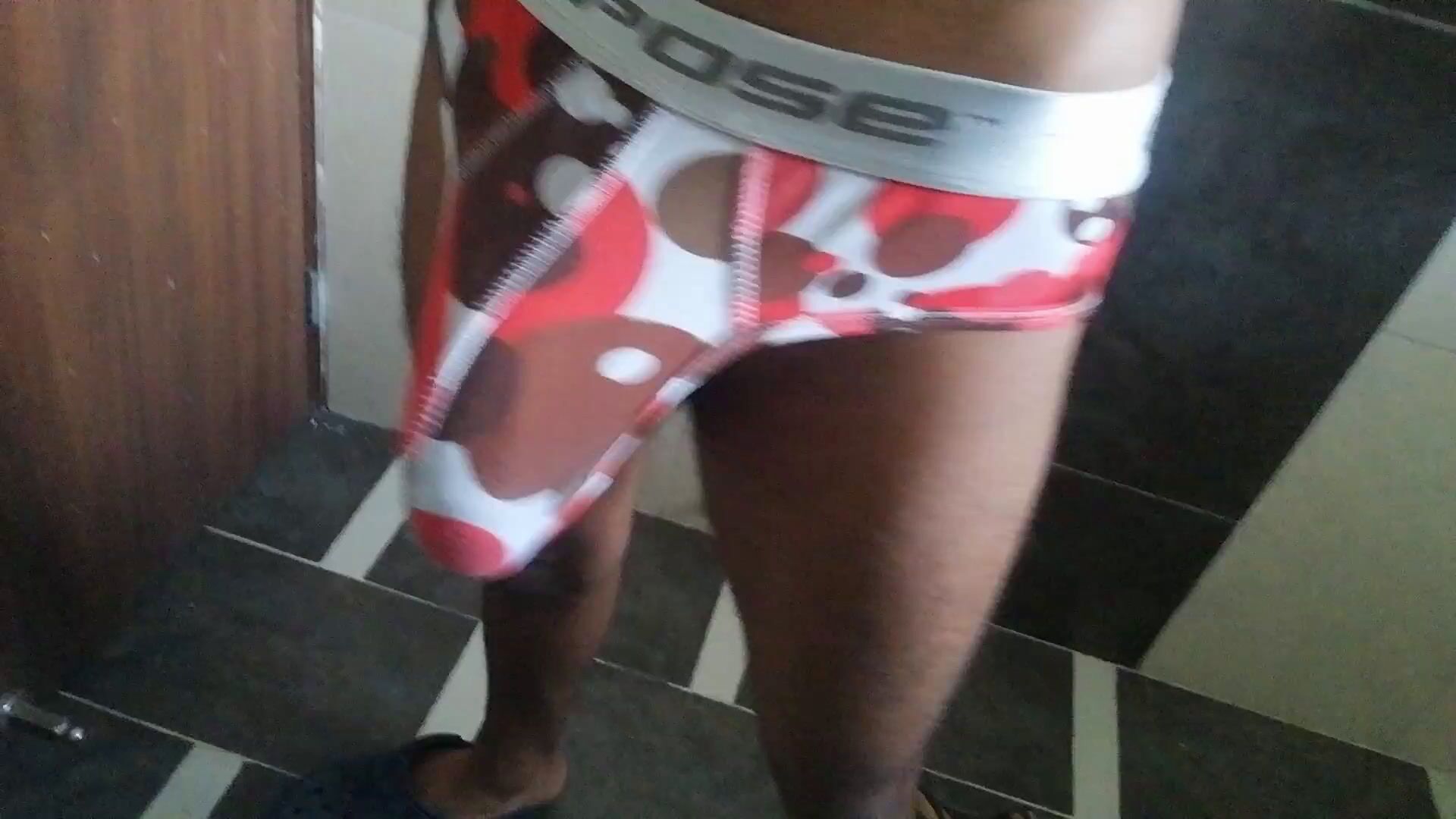 My big hard cock in underwear