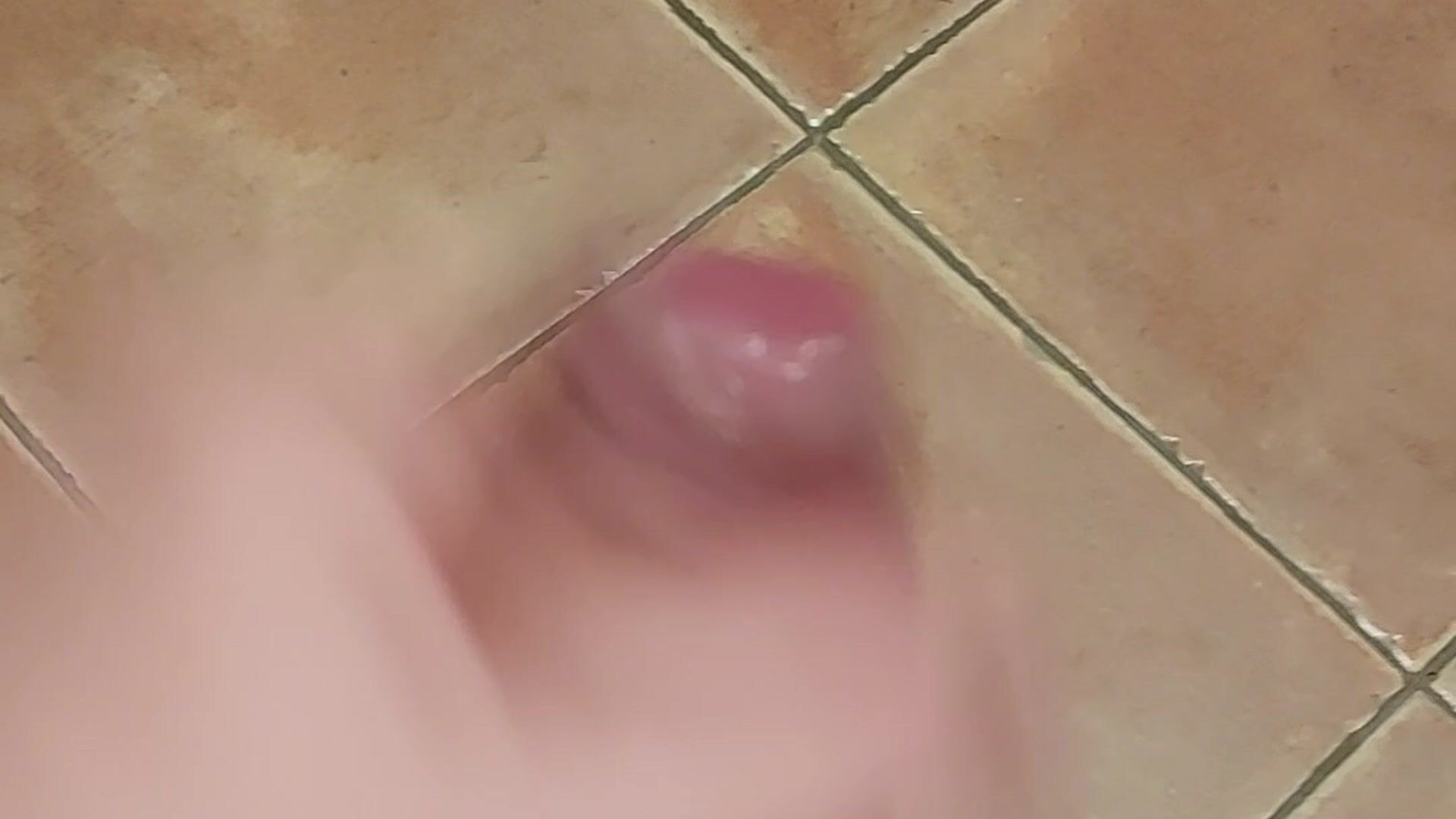 Cum on the floor