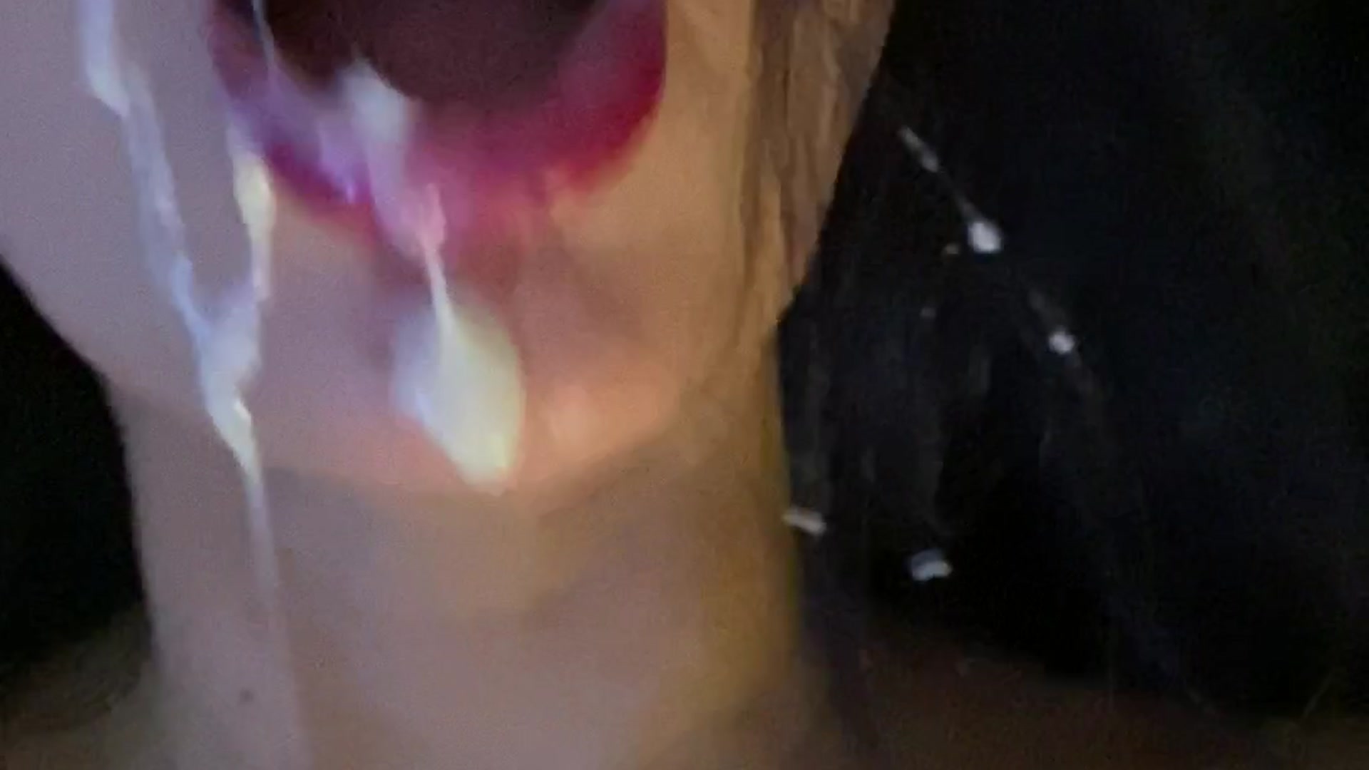 What a delicious fake cum on my face