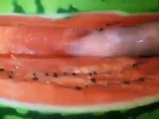 !!!NEW VIDEO¡¡¡ FRUIT SEX WITH WATERMELON ASS