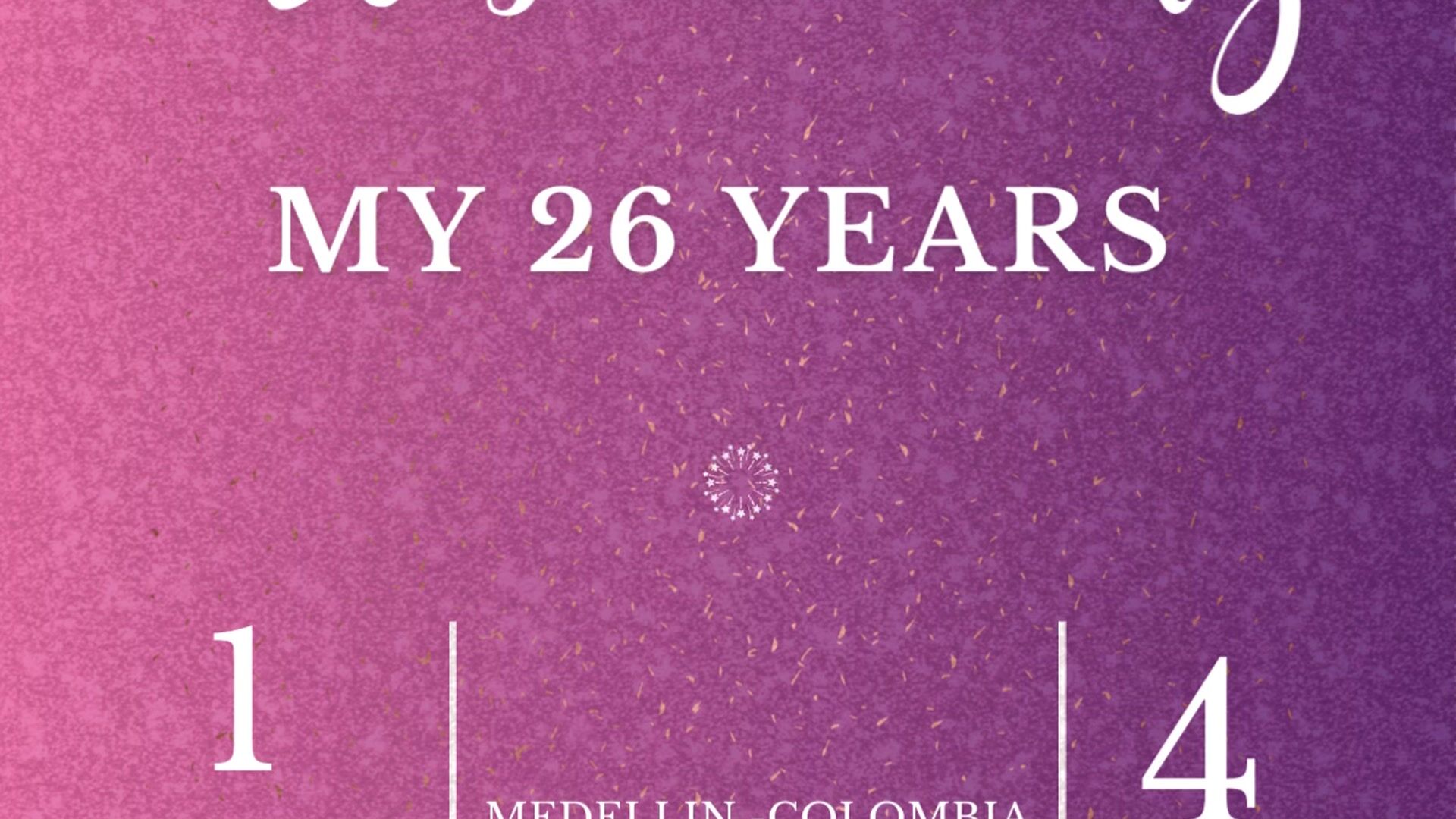 ¡INVITATION TO 26 YEARS!