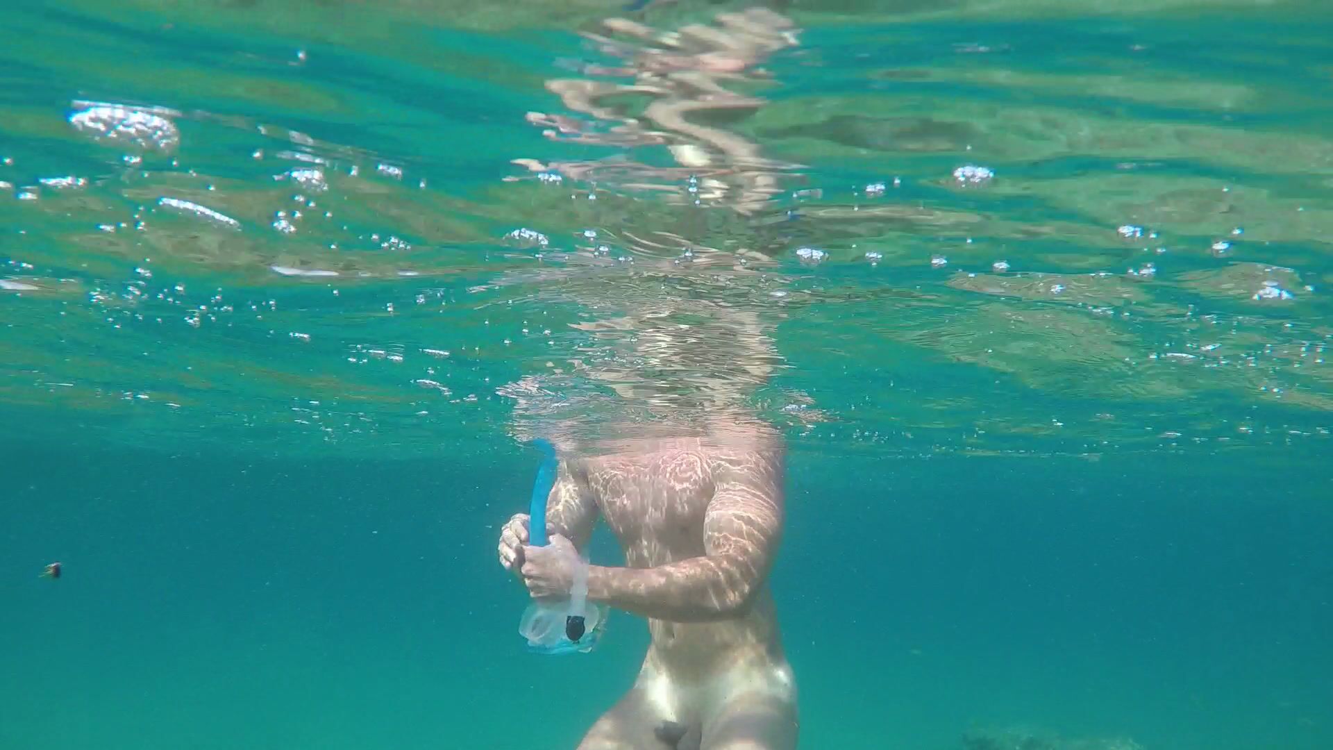 How do I look naked under water?