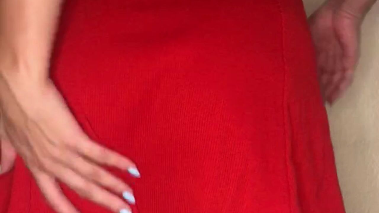 Worship my ass in a red sundress ❤️