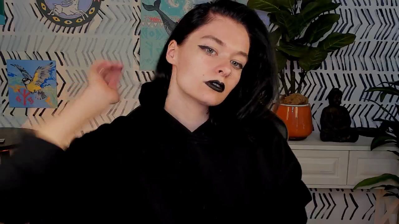 Goth lady