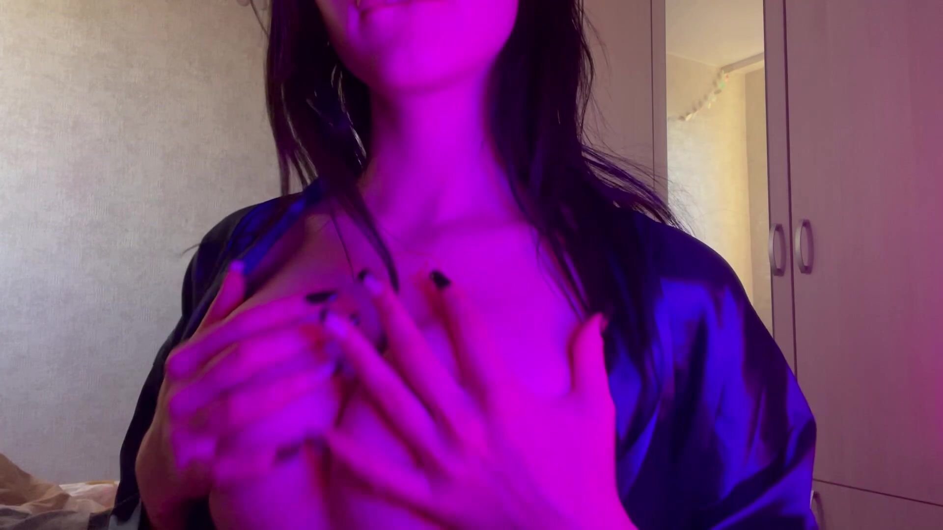 teasing with my tits