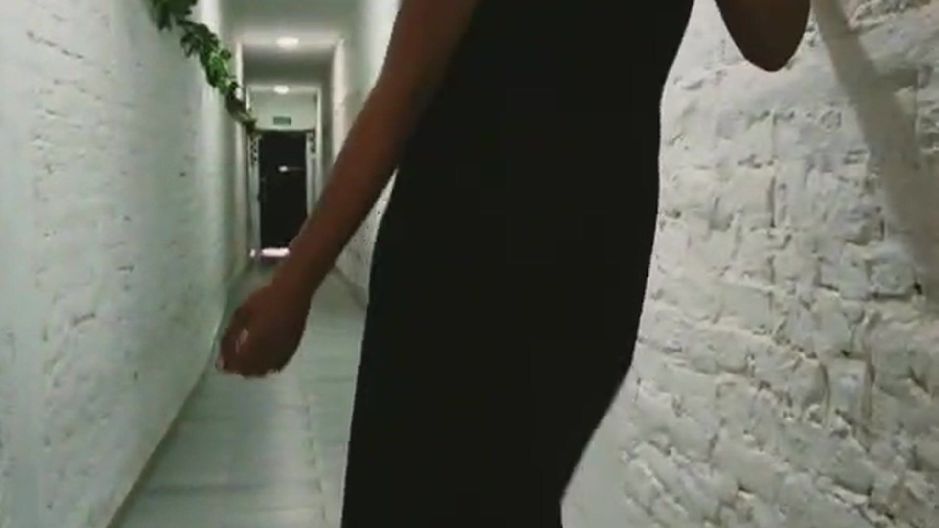 Sexy black dress