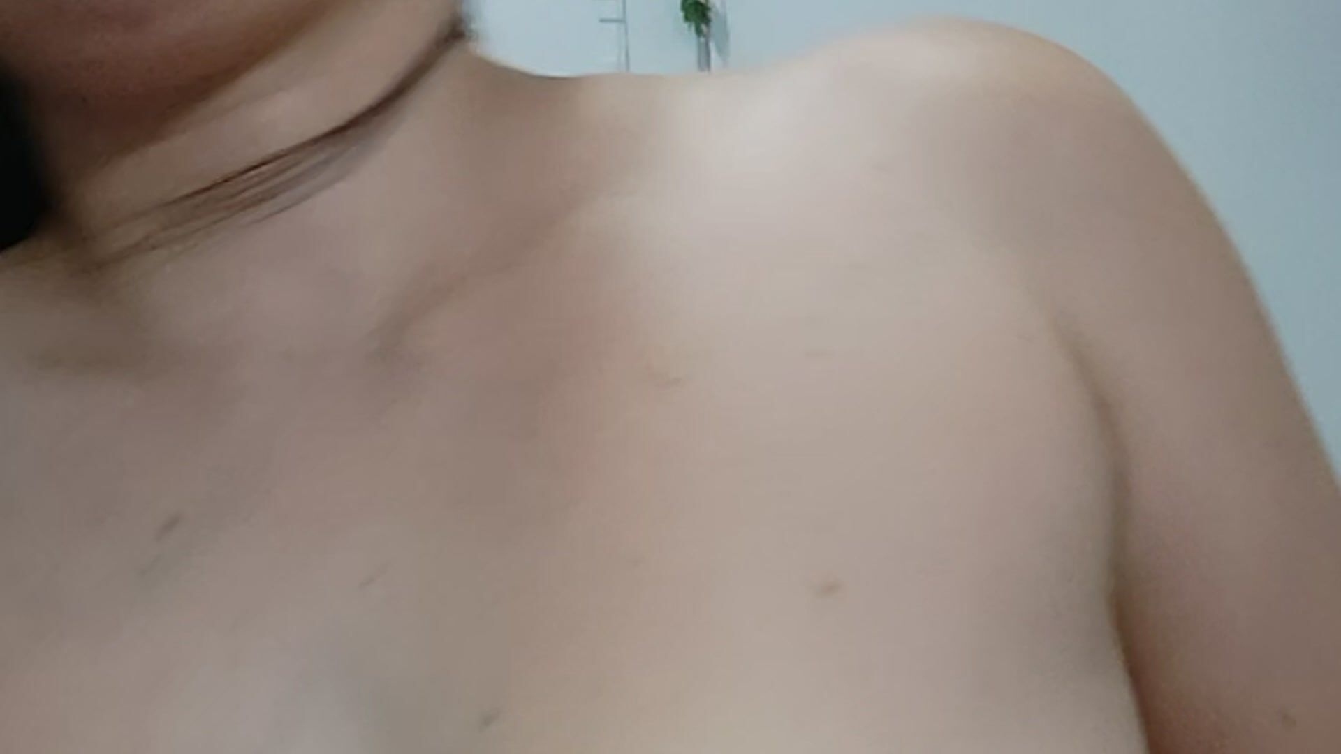 Playing with my tits