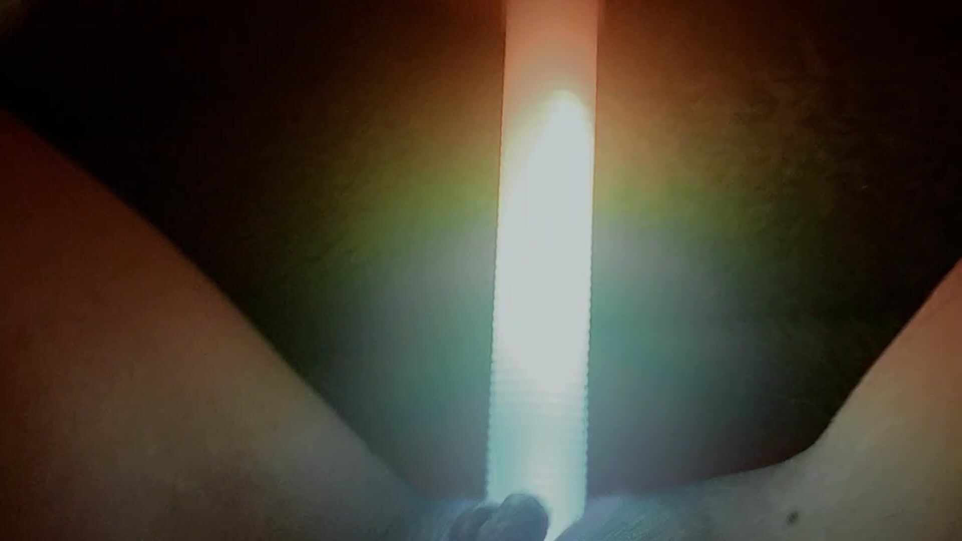 Light up Stick Dildo Fuck