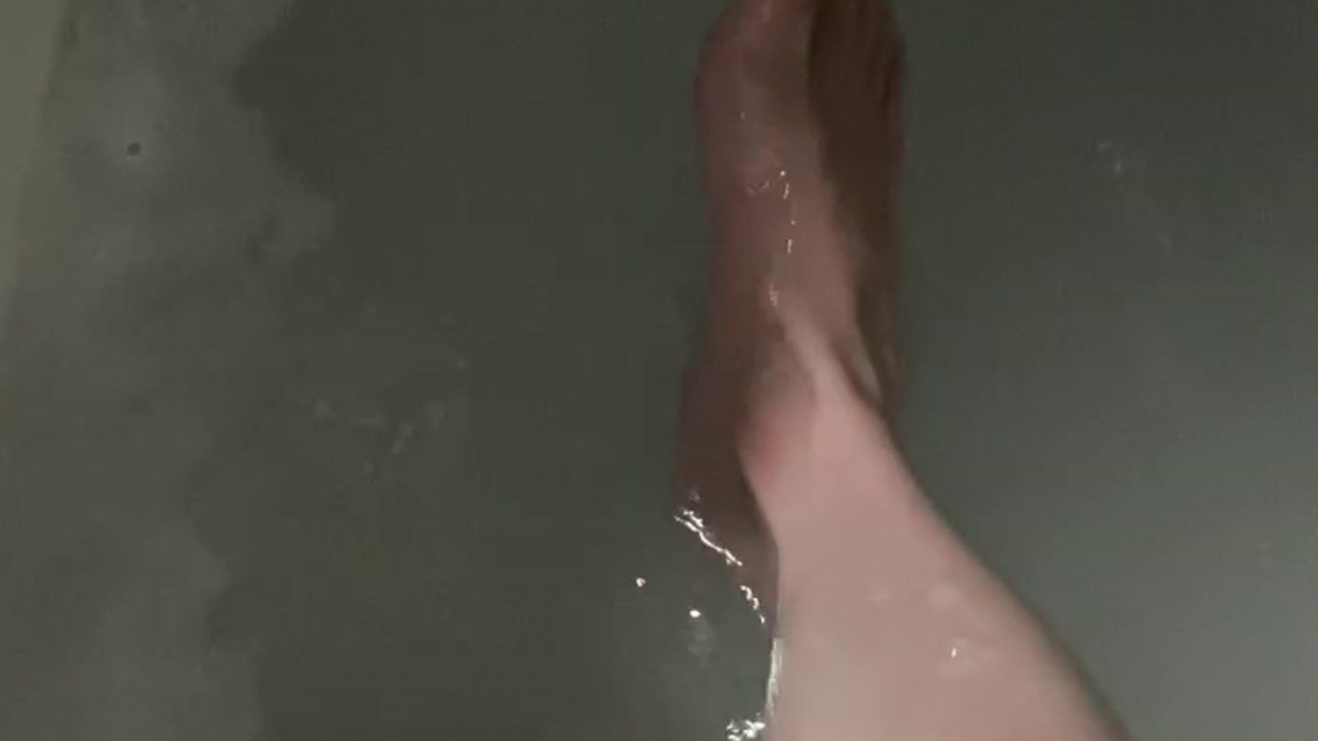 feet in shower