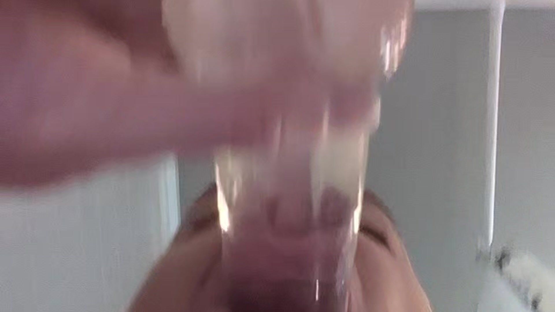 Deepthroat Cum Covered Dildo