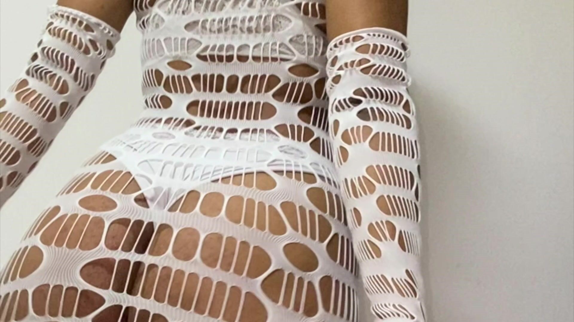 Do you like my mesh on my sexy brown body?