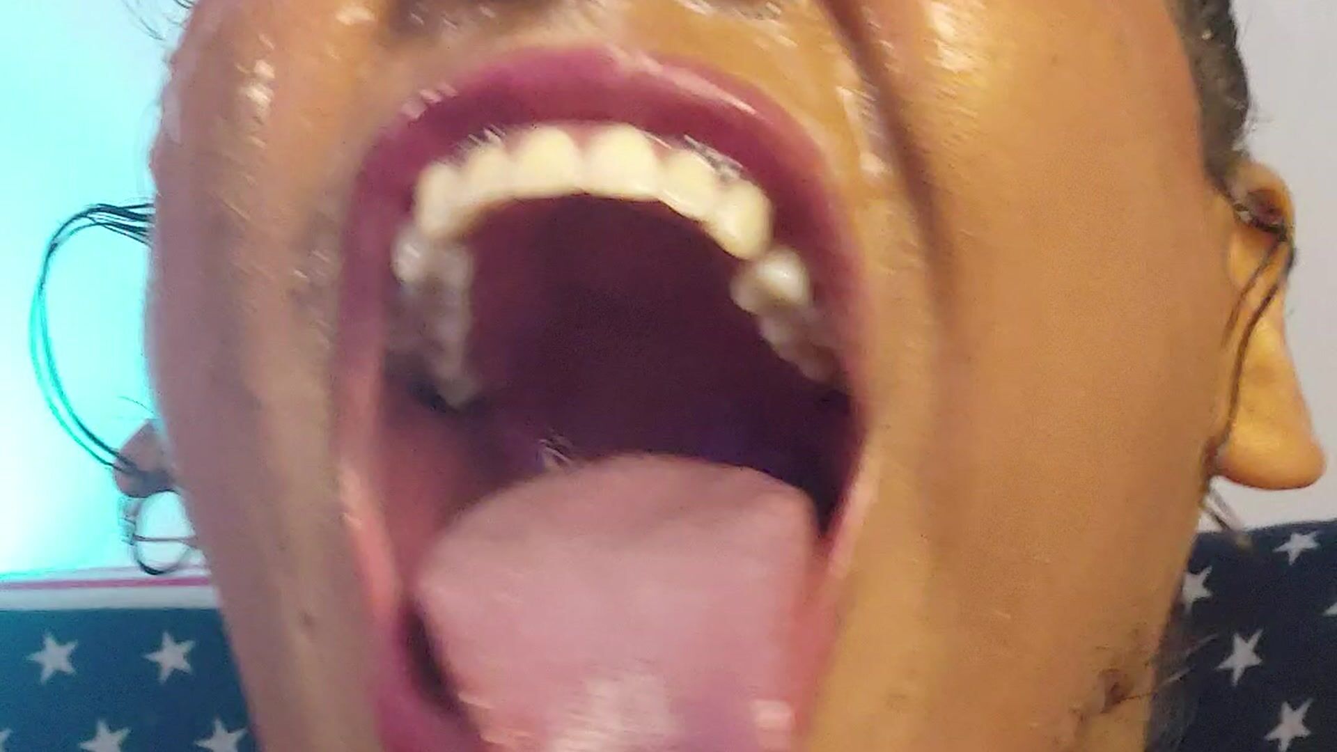 crazy deepthroat in slow motion super drool and hard slapping