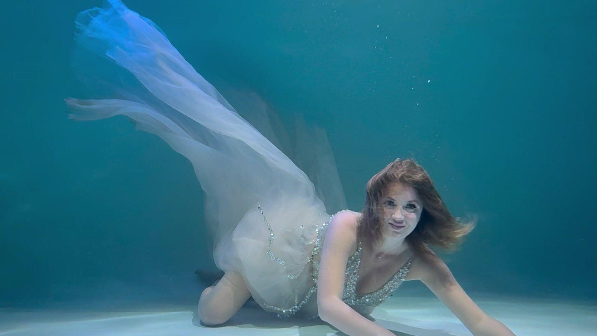 Absolutely unique underwater video shooting