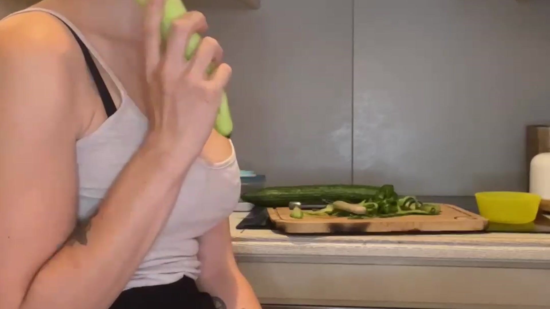 🥒 Cucumber Time 🥒 Anal-Vaginal-Squirt-Solo