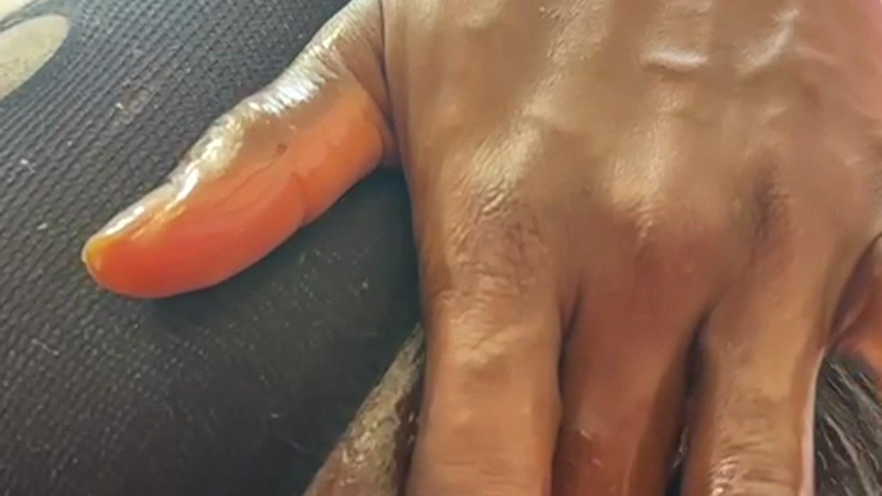 Slow motion finger my ass so weet