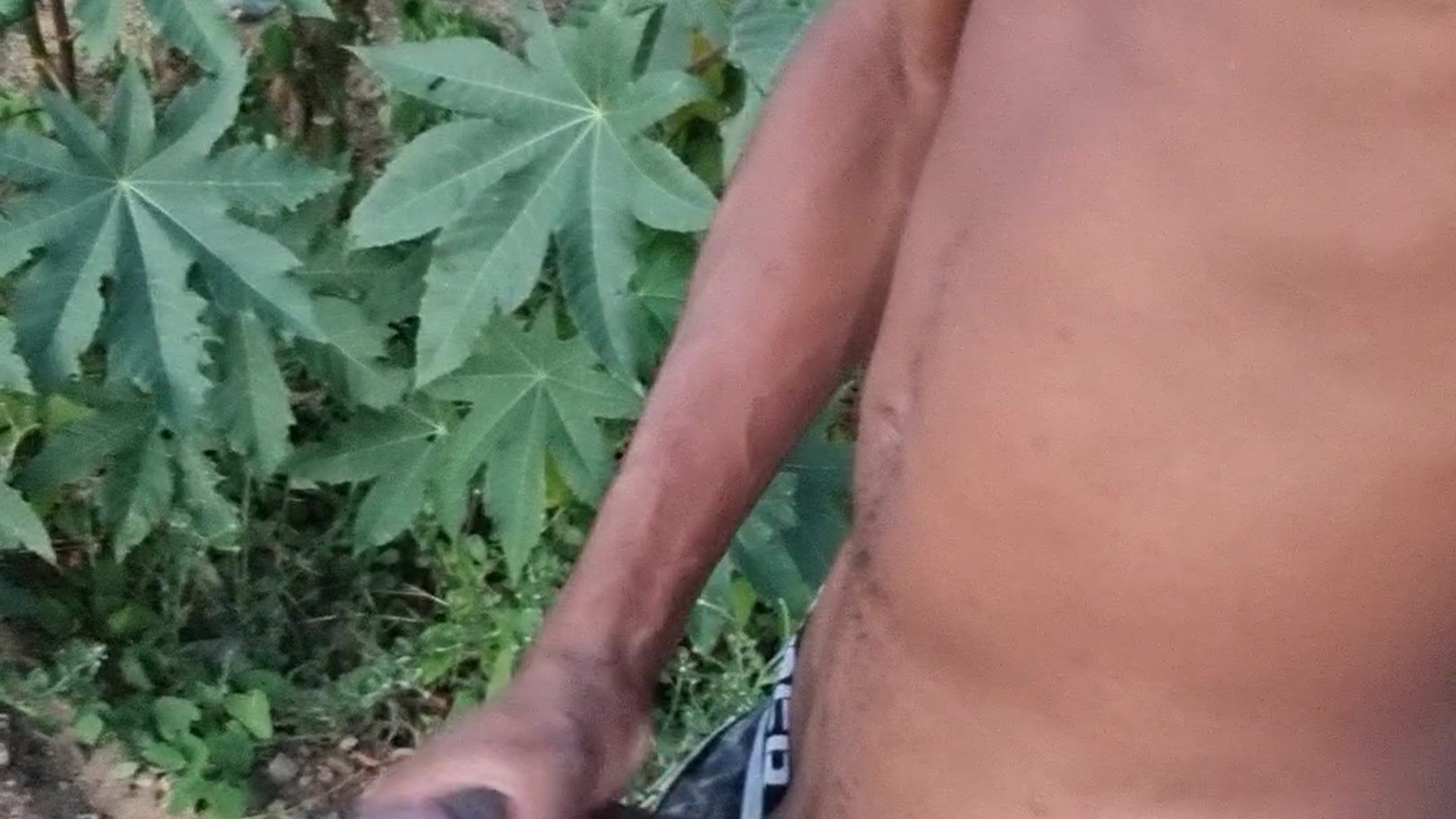 Cumming in the wild 😜