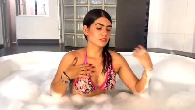 Playing in the bath