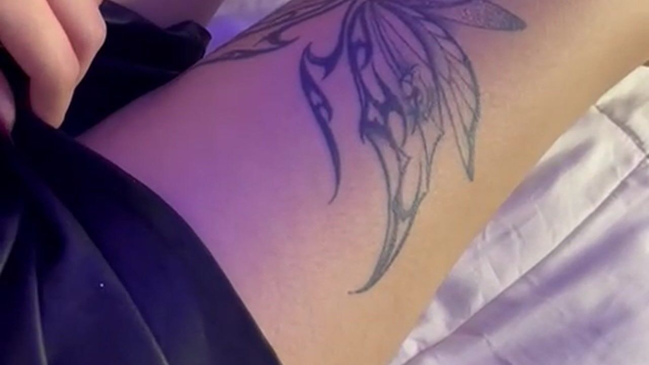 tattos - XXX video by BellaGrace_