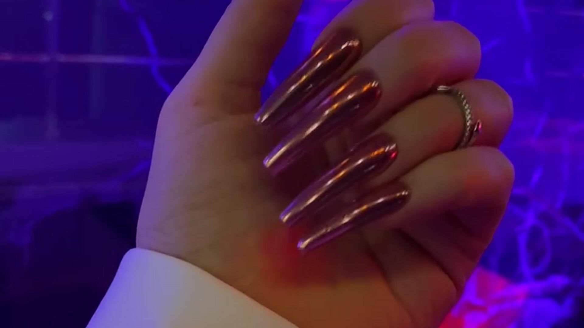 do you like my long nails?  they would look good around your dick - video by ChloeMarsch