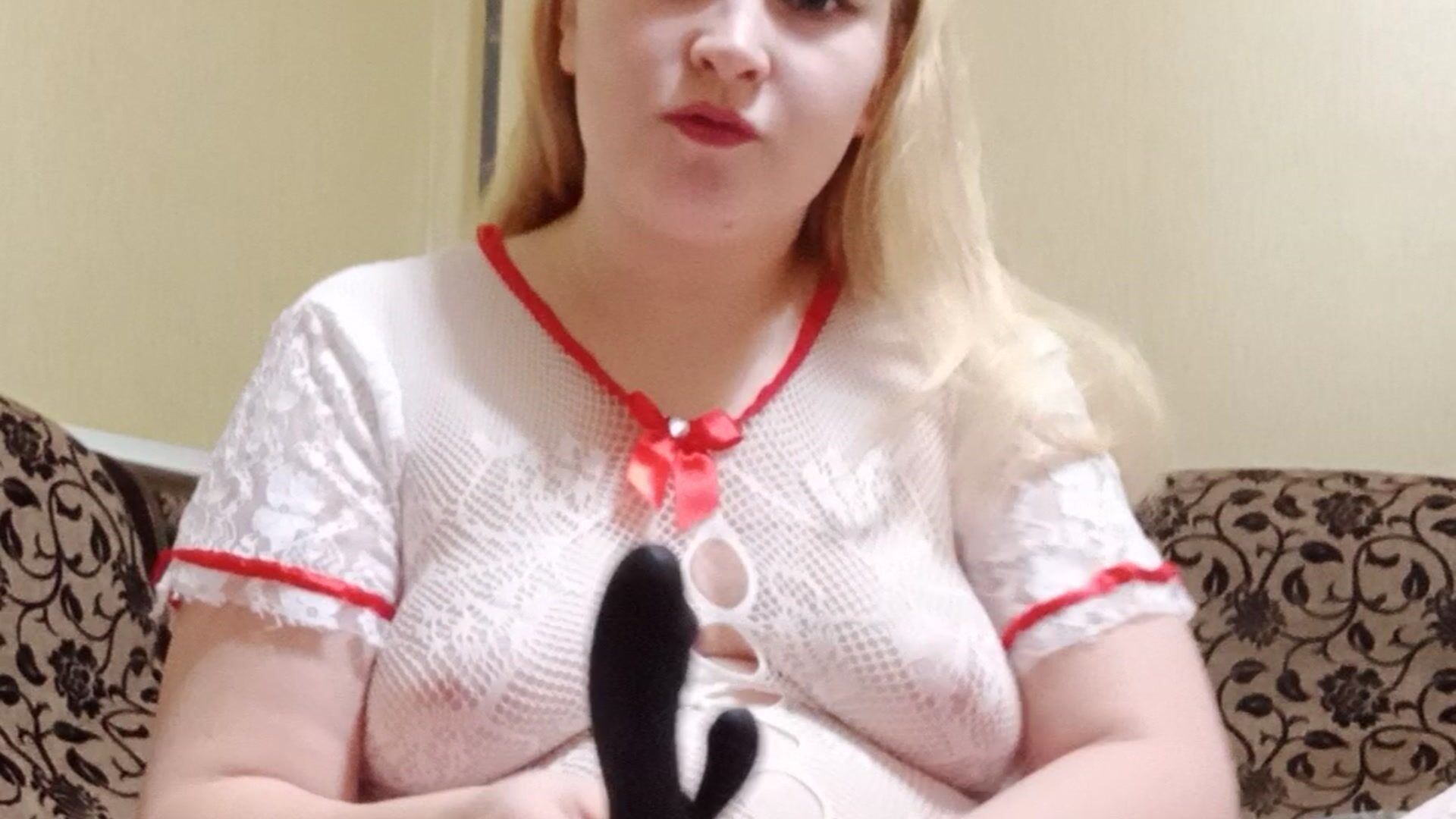 Pussy play with all toys in doctor costume