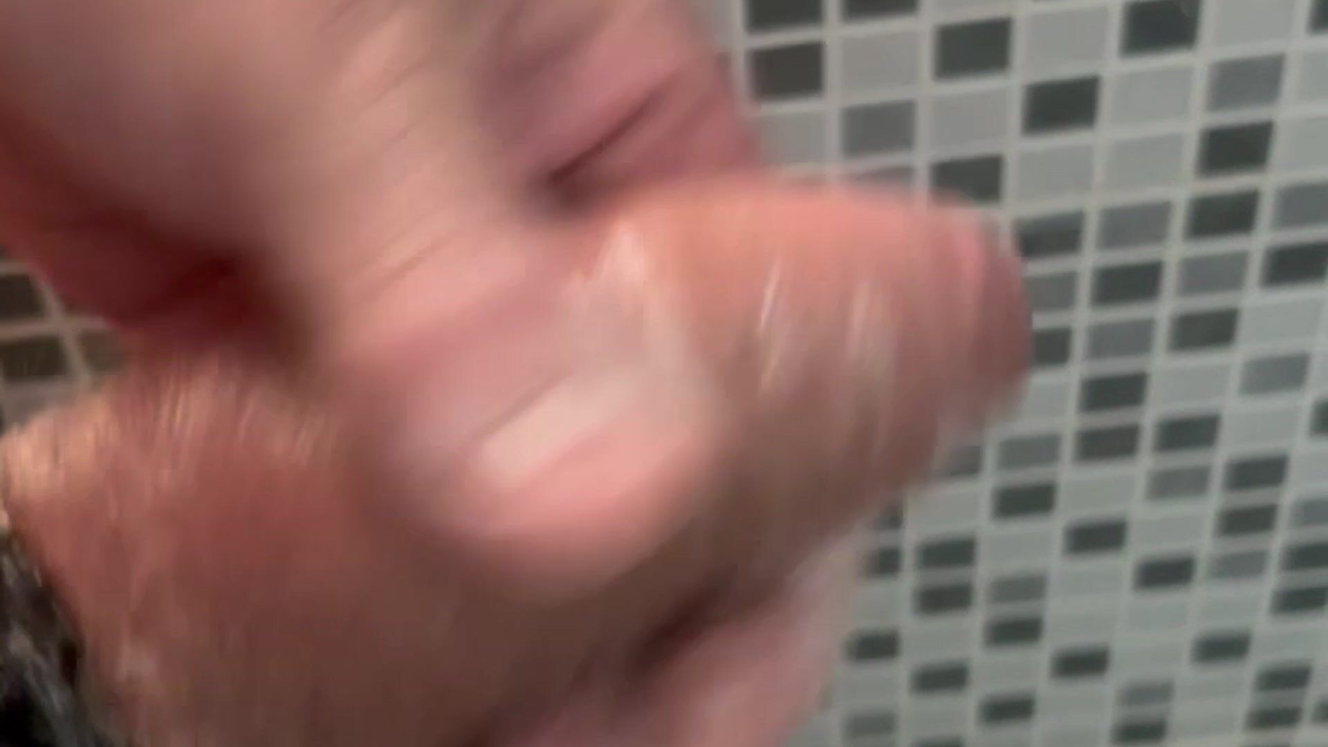 dick in the shower