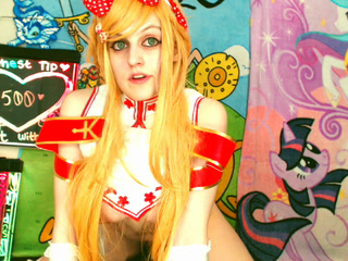 Asuna SAO Cosplay Cum 2 Hours - video by BabyZelda