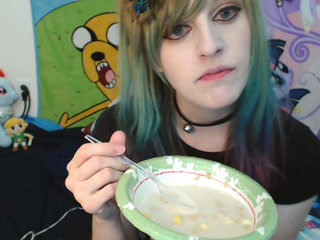 Eating Cereal - video by BabyZelda