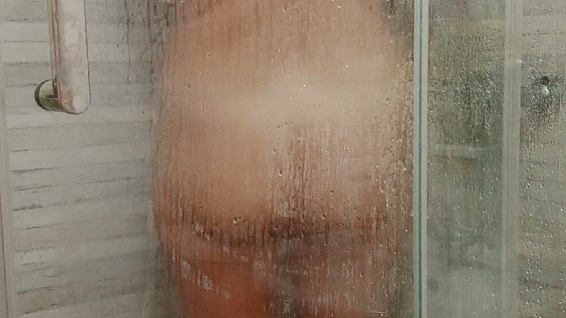 In the shower