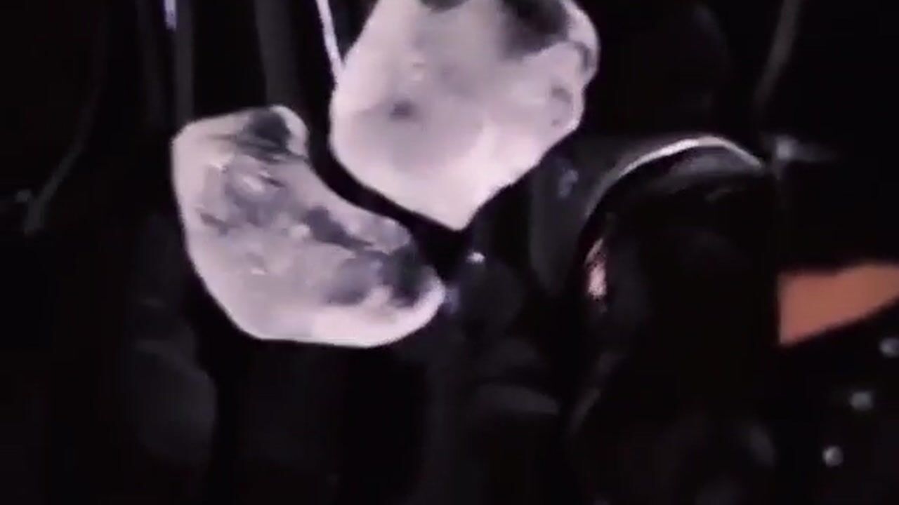 smoking ice!