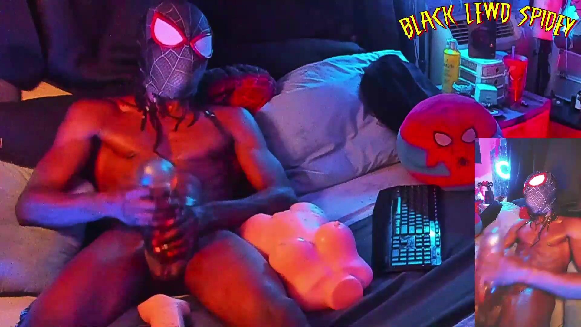 Black Lewd Spidey Live Stream 21 Part 2