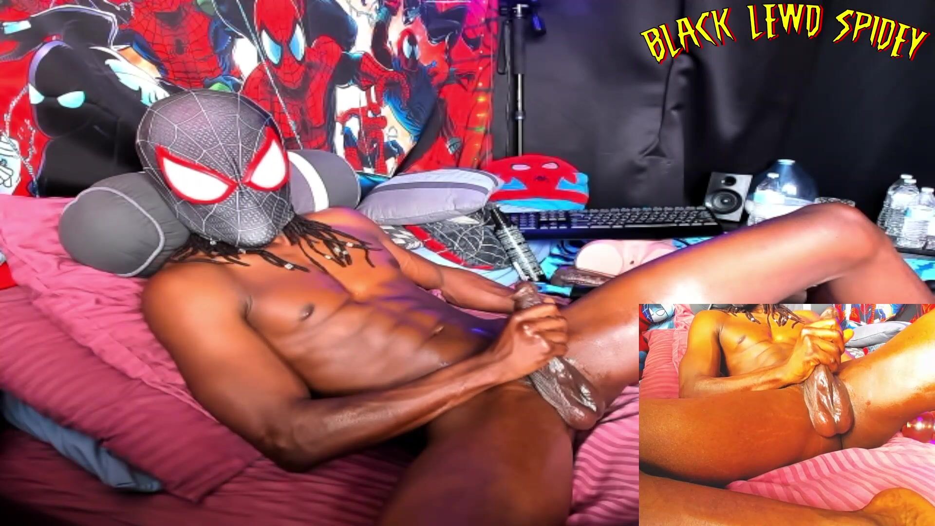 Black Lewd Spidey Live Stream 18 Part 3