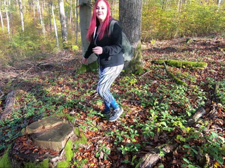 Blowjob mit fremden im Wald