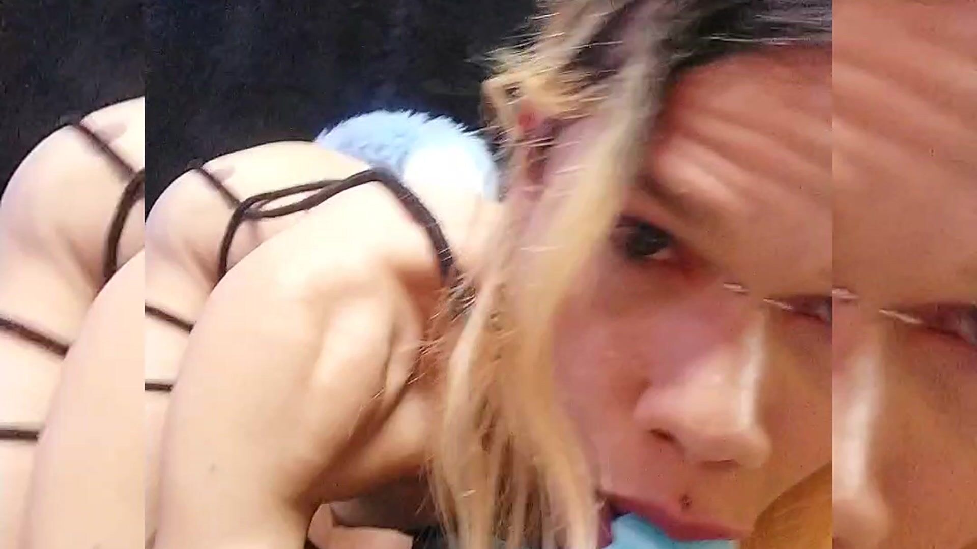 🍧✨I TIE ME WITH THE TIE AND I CUM ON MY FACE 🍫💦