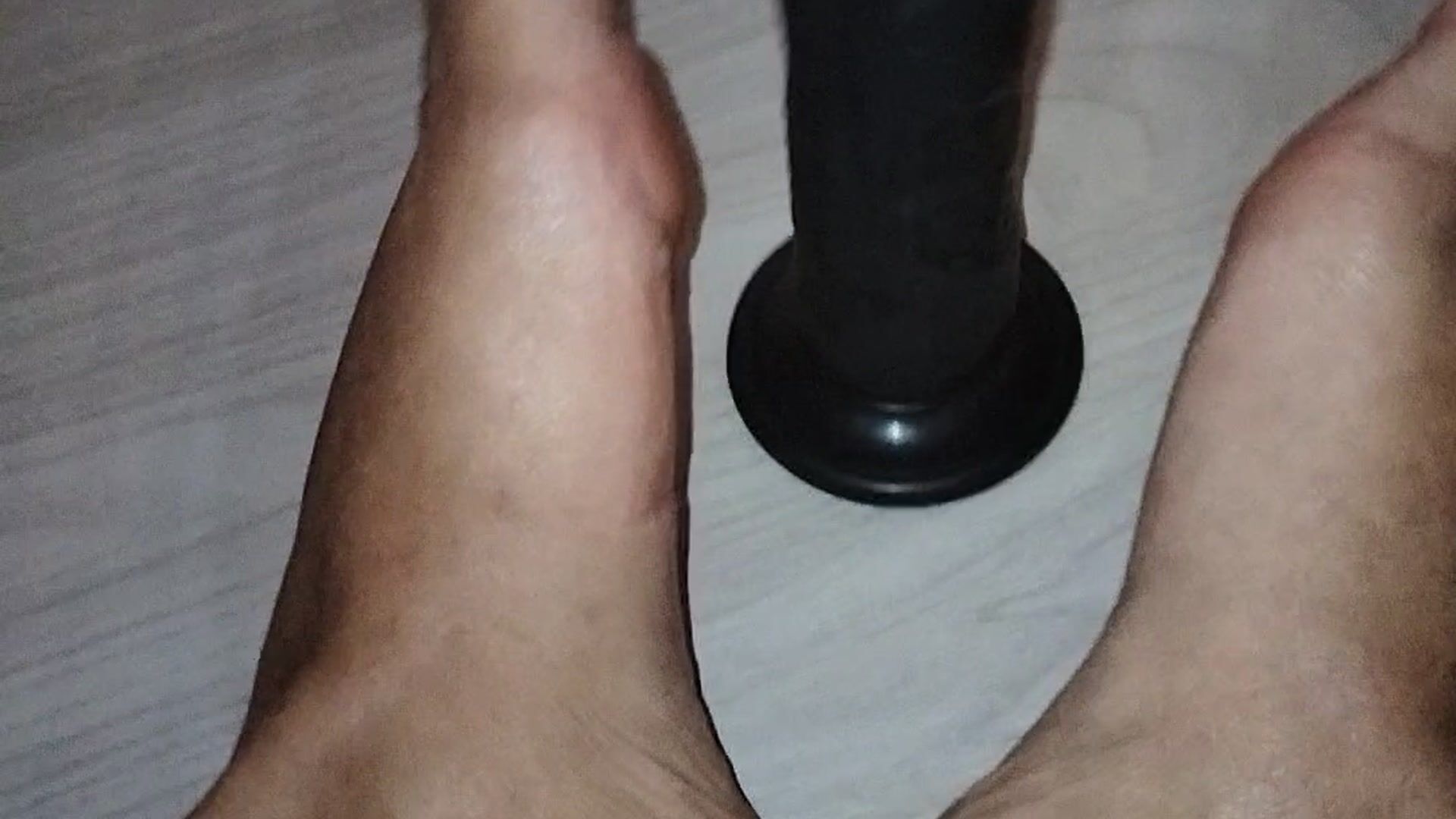 Feet&Black Dildo