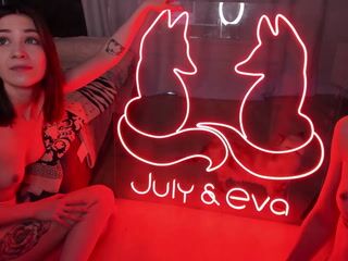 Who is Eva? Who is July?