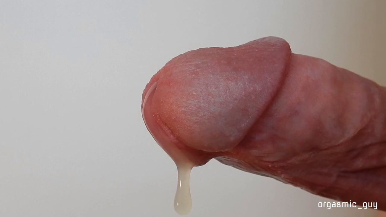 Extreme close up Cock Orgasm and hands free Cumshot