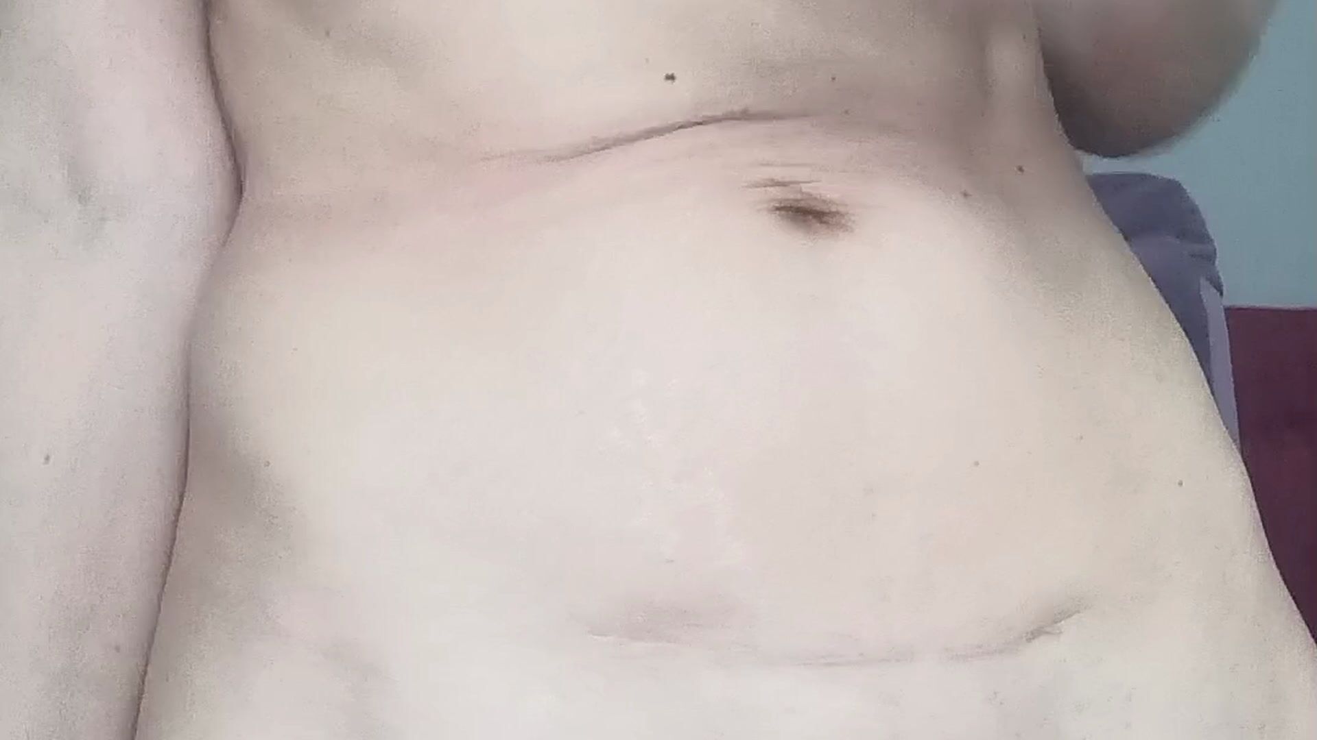 My sexy scare on my tummy. It is my secret place. Can you take my dress of and fuck me?