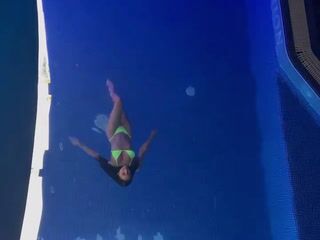 In pool
