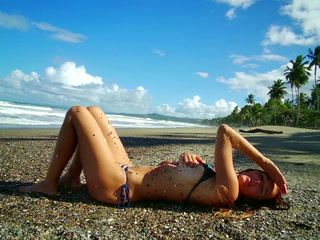 Real Goddess On The Beach ❤️
