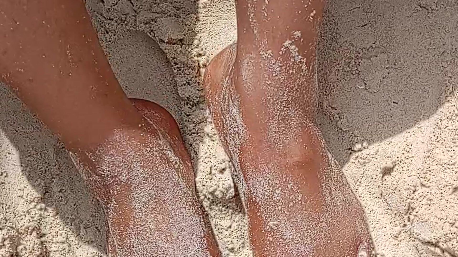 my feet for you in the sea