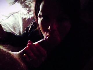 Smoking Blowjob in the Dark