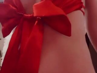 Your Christmas gift with a red bow(3) - video by Cutie_orgasm cam model