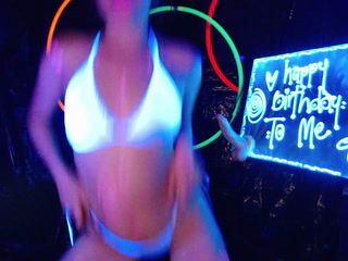 the party for my happy birthday - video by NatalyFernandez cam model