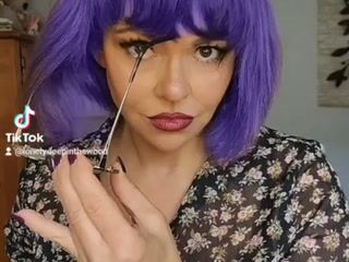 Filter purple hair
