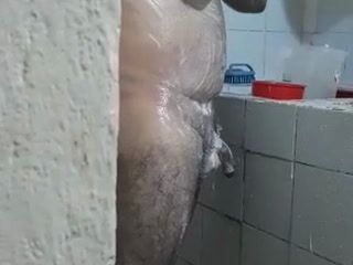 Come and take a shower with daddy bear