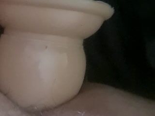 Big Dildo In Ass and Creampie