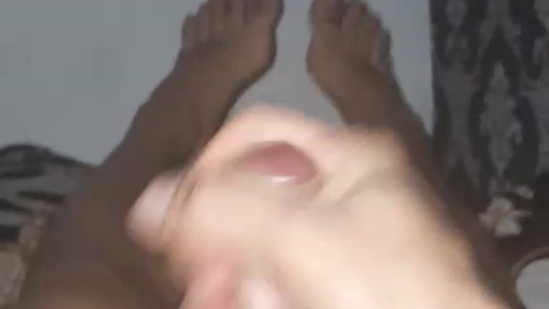 I masturbate seeing my feet