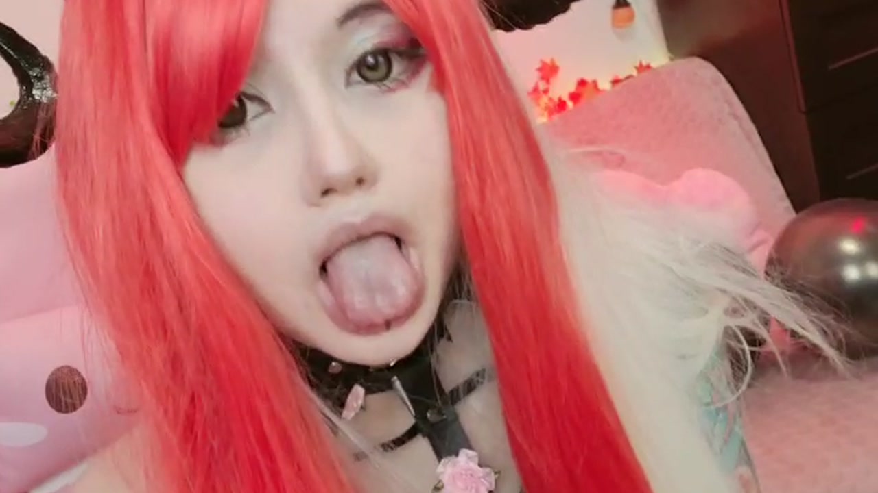 Halloween's succubus ahegao face! ♥