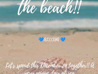 Christmas together on the beach!!!